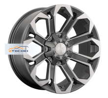 LS 9x18/6x139,7 ET20 D106,1 1366 MGMF (конус, Колпак+лого)