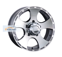 LS 7x16/5x139,7 ET5 D108,5 795 GMF (конус, Колпак+лого)
