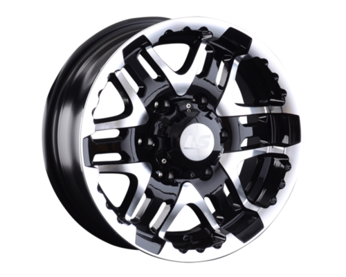Купить диски LS 8x16/6x139,7 ET0 D106,1 894 BKF (конус, Колпак+лого) от производителя LS в Казани Купить диски LS 8x16/6x139,7 ET0 D106,1 894 BKF (конус, Колпак+лого) от производителя LS в Казани