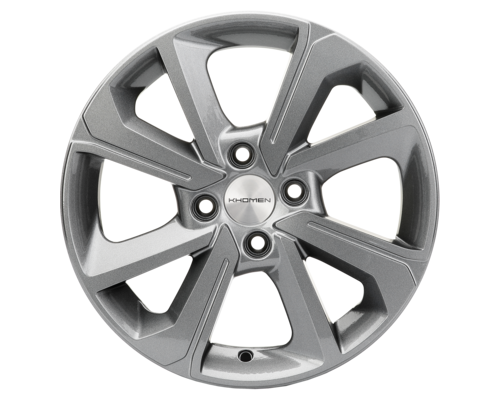 Купить диски Khomen Wheels 6x15/4x100 ET48 D54,1 KHW1501 (Rio/Solaris) Gray от производителя Khomen Wheels в Казани