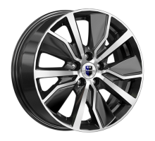 K&K 6,5x16/5x112 ET43 D57,1 Гамбит (КС961) Алмаз черный