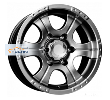 K&K 8x16/5x139,7 ET-15 D110,1 Байконур Джип-рейд (КС465М) Дарк платинум