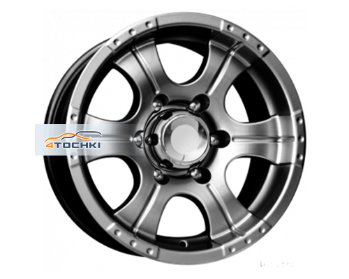 Купить диски K&K 8x16/5x139,7 ET-15 D110,1 Байконур Джип-рейд (КС465М) Дарк платинум от производителя K&K в Казани Купить диски K&K 8x16/5x139,7 ET-15 D110,1 Байконур Джип-рейд (КС465М) Дарк платинум от производителя K&K в Казани