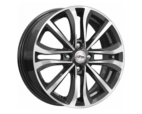 Купить диски iFree 6x16/4x100 ET45 D54,1 Панган (КС938) Блэк Джек от производителя iFree в Казани