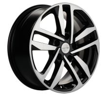 Khomen Wheels 6,5x16/5x114,3 ET40 D66,1 KHW1612 (Qashqai/Tiida) Black-FP