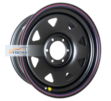 Off-Road Wheels 8x18/6x139,7 ET15 D110 Тойота Ниссан (треуг. мелкий) Черный