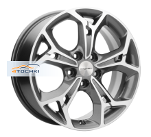 Khomen Wheels 7x17/5x110 ET46 D63,3 KHW1702 (Changan CS35/CS35 Pro) Gray-FP
