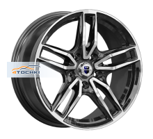 K&K 8x17/5x114,3 ET43 D67,1 Бартон (КС1110) Алмаз черный