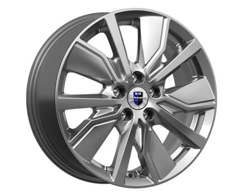 Купить диски K&K 6,5x16/5x112 ET50 D57,1 Гамбит (КС961) Дарк платинум от производителя K&K в Казани Купить диски K&K 6,5x16/5x112 ET50 D57,1 Гамбит (КС961) Дарк платинум от производителя K&K в Казани