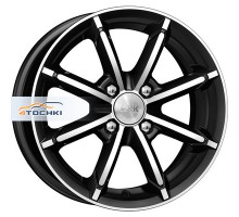 K&K 6x14/4x100 ET30 D67,1 Sportline (КС603) Алмаз черный