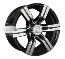 LS 8x17/6x139,7 ET10 D106,1 767 BKF (конус, Колпак+лого)
