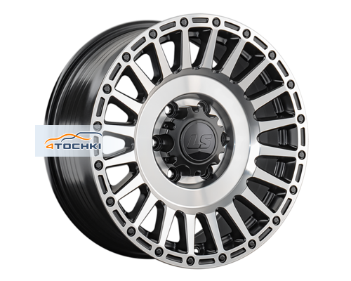 Купить диски LS FlowForming 8x17/6x139,7 ET36 D100,1 RC95 BKSF (конус, Колпак+лого) от производителя LS FlowForming в Казани Купить диски LS FlowForming 8x17/6x139,7 ET36 D100,1 RC95 BKSF (конус, Колпак+лого) от производителя LS FlowForming в Казани