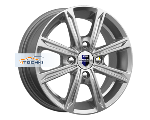Купить диски K&K 5x14/4x100 ET49 D54,1 Флэш-оригинал (КС698) Дарк платинум от производителя K&K в Казани Купить диски K&K 5x14/4x100 ET49 D54,1 Флэш-оригинал (КС698) Дарк платинум от производителя K&K в Казани