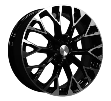 Khomen Wheels 7x17/5x114,3 ET48 D67,1 KHW1718 (K5/Sonata/Tucson/JAC J7) Black-FP