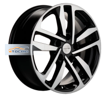 Khomen Wheels 6,5x16/5x100 ET39 D57,1 KHW1612 (Polo) Black-FP