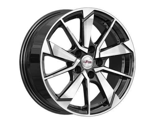Купить диски iFree 6,5x16/5x110 ET38 D65,1 Зиплайн (КС1042) Блэк Джек от производителя iFree в Казани Купить диски iFree 6,5x16/5x110 ET38 D65,1 Зиплайн (КС1042) Блэк Джек от производителя iFree в Казани