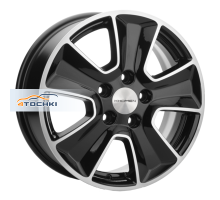 Khomen Wheels 6,5x16/5x114,3 ET43 D67,1 KHW1601 (Huyndai/Kia) Black-FP
