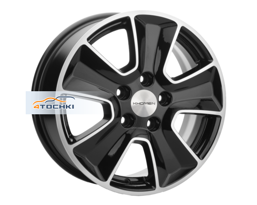Купить диски Khomen Wheels 6,5x16/5x114,3 ET43 D67,1 KHW1601 (Huyndai/Kia) Black-FP от производителя Khomen Wheels в Казани Купить диски Khomen Wheels 6,5x16/5x114,3 ET43 D67,1 KHW1601 (Huyndai/Kia) Black-FP от производителя Khomen Wheels в Казани
