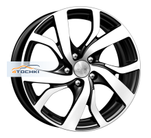 K&K 6,5x16/5x114,3 ET46 D67,1 Палермо-оригинал (КС607) Алмаз черный