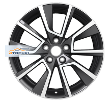 Khomen Wheels 7x18/5x114,3 ET35 D66,1 KHW1802 (Koleos) Black-FP