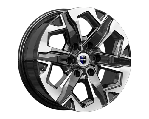 Купить диски K&K 7,5x17/6x139,7 ET38 D67,1 Тейт (КС1050) Алмаз черный от производителя K&K в Казани Купить диски K&K 7,5x17/6x139,7 ET38 D67,1 Тейт (КС1050) Алмаз черный от производителя K&K в Казани