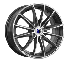K&K 6x15/4x100 ET45 D67,1 Пойнт Бланк (KC884) Алмаз черный SK