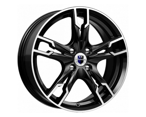 Купить диски K&K 7x17/5x114,3 ET45 D67,1 Солар (КС875) Алмаз черный SK от производителя K&K в Казани