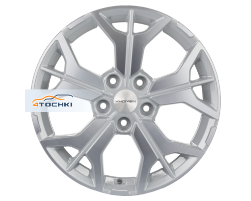 Купить диски Khomen Wheels 7x17/5x114,3 ET45 D60,1 KHW1715 (Changan/Geely/Lexus/Toyota) F-Silver-FP от производителя Khomen Wheels в Казани