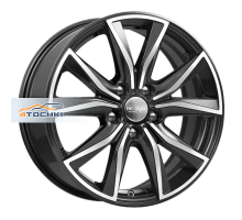 K&K 7x17/5x114,3 ET40 D66,1 КС867 Алмаз черный