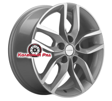 Khomen Wheels 6,5x17/5x114,3 ET45 D66,1 KHW1708 (Nissan Tiida) F-Silver-FP