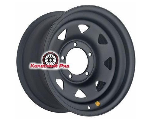 Купить диски Off-Road Wheels 8x16/5x139,7 ET0 D110 УАЗ (треуг. мелкий) Черный матовый от производителя Off-Road Wheels в Казани