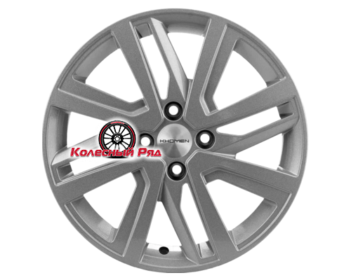 Купить диски Khomen Wheels 6x16/4x100 ET50 D60,1 KHW1609 (Vesta/Largus) F-Silver от производителя Khomen Wheels в Казани