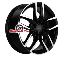 Khomen Wheels 6,5x17/5x108 ET43 D65,1 KHW1708 (Dongfeng AX7/Evolute i-PRO) Black-FP