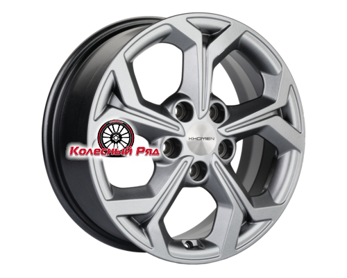 Купить диски Khomen Wheels 6,5x16/5x114,3 ET46 D67,1 KHW1606 (Mitsubishi) G-Silver от производителя Khomen Wheels в Казани