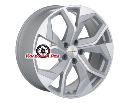 Купить диски Khomen Wheels 8,5x20/5x112 ET33 D66,6 KHW2006 (Audi/VW) Brilliant Silver-FP от производителя Khomen Wheels в Казани