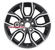 Khomen Wheels 7x17/5x114,3 ET47 D67,1 KHW1713 (SantaFe) Black-FP