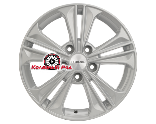 Купить диски Khomen Wheels 6x16/5x114,3 ET47 D67,1 KHW1603 (Soul) F-Silver от производителя Khomen Wheels в Казани