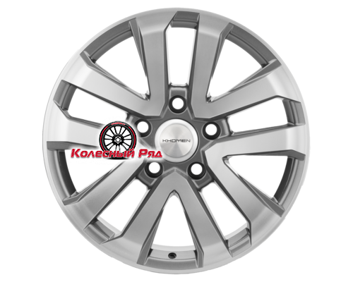 Купить диски Khomen Wheels 8,5x20/5x150 ET45 D110,1 KHW2003 (LX570/LC100/LC200) Gray-FP от производителя Khomen Wheels в Казани