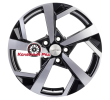 Khomen Wheels 7x17/5x112 ET54 D57,1 KHW1712 (Jetta) Black-FP