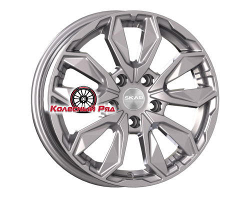 Купить диски СКАД 6x16/4x100 ET41 D60,1 Сочи (КЛ309) Arctic grey от производителя Скад в Казани