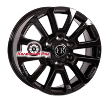 FR replica 7,5x18/6x139,7 ET25 D106,2 TY182 (TY5040) Black (№15)