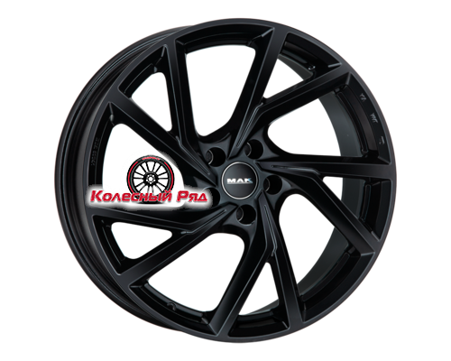 Купить диски MAK 7,5x18/5x114,3 ET48 D76 Kassel Gloss Black от производителя MAK в Казани