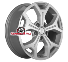 Khomen Wheels 7x17/5x114,3 ET37 D66,5 KHW1710 (Jolion) F-Silver-FP