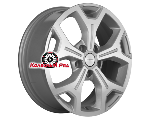 Купить диски Khomen Wheels 7x17/5x114,3 ET37 D66,5 KHW1710 (Jolion) F-Silver-FP от производителя Khomen Wheels в Казани