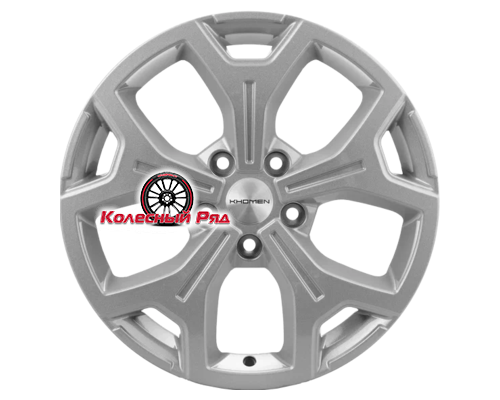 Купить диски Khomen Wheels 6,5x17/5x114,3 ET45 D54,1 KHW1710 (Coolray) F-Silver от производителя Khomen Wheels в Казани