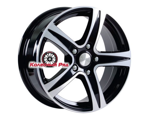 Купить диски СКАД 8x18/5x120 ET35 D72,6 Sakura (КЛ146) Black Glossy Polished от производителя Скад в Казани