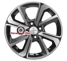 Khomen Wheels 6x15/4x100 ET50 D60,1 KHW1501 (Vesta) Black-FP