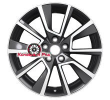 Khomen Wheels 7x18/5x114,3 ET40 D66,5 KHW1802 (Haval H6) Black-FP