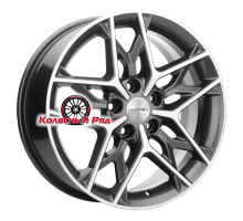 Khomen Wheels 7x17/5x114,3 ET43,5 D67,1 KHW1709 (Hyundai Tucson IV/Kia Sportage V) Gray-FP