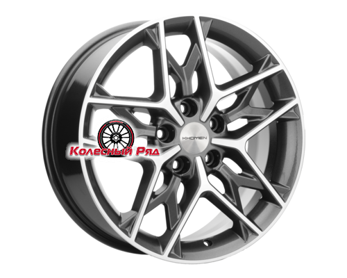 Купить диски Khomen Wheels 7x17/5x114,3 ET43,5 D67,1 KHW1709 (Hyundai Tucson IV/Kia Sportage V) Gray-FP от производителя Khomen Wheels в Казани